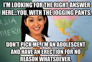 Unhelpful High School Teacher