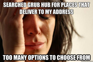 First World Problems