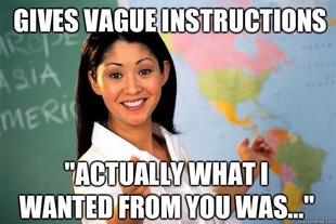 Unhelpful High School Teacher