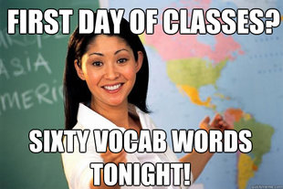 Unhelpful High School Teacher