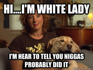 Blaming animal cruelty on black people