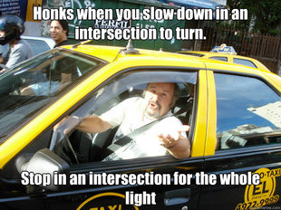 Entitled Cab Driver