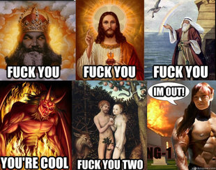 bigot vanquisher fuck you