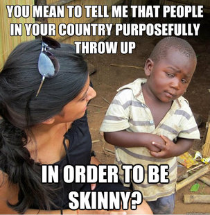 Skeptical Third World Kid