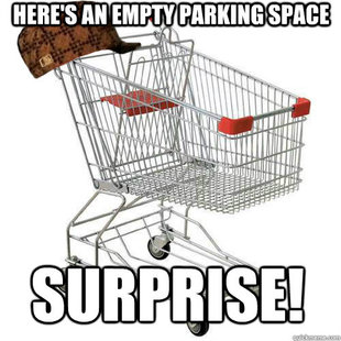 Scumbag shopping cart