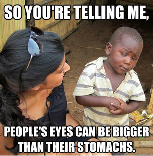Skeptical Third World Kid