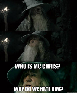Confused Gandalf