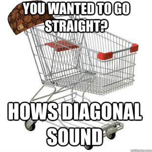 Scumbag shopping cart
