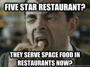 Culinarily oblivious Bean