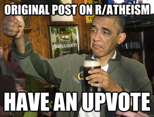 Upvoting Obama