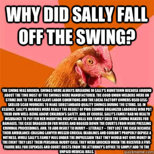 anti joke chicken
