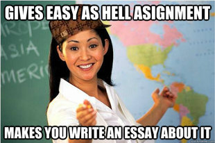 Scumbag Teacher