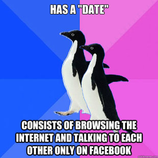 Socially Awkward Couple