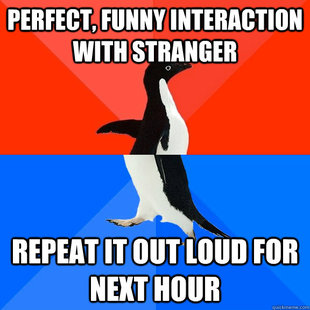 Socially Awesome Awkward Penguin