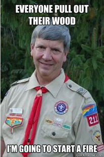 Harmless Scout Leader