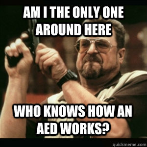 AM I THE ONLY ONE AROUND HERE