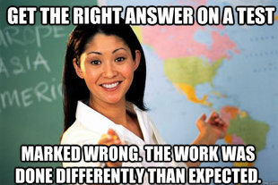 Unhelpful High School Teacher