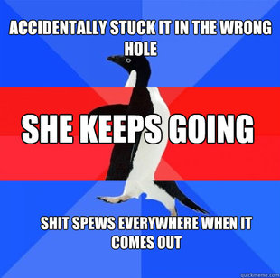 Socially Awkward Awesome Awkward Penguin