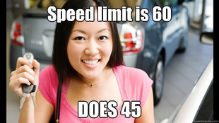 Female Asian Driver
