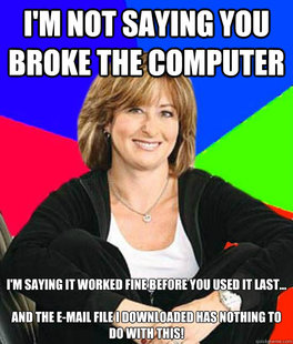 Uneducated Internet Mom