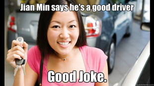 Female Asian Driver