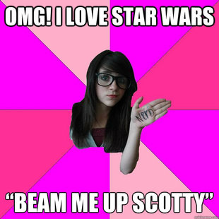 Idiot Nerd Girl