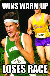 Intense Cross Country Kid
