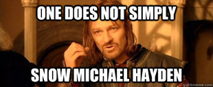 One Does Not Simply
