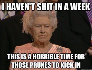 Annoyed Queen