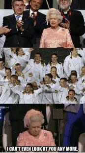 Queen Olympics Uniform