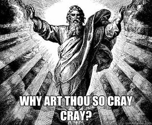 Cray cray for jesus