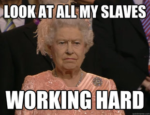 Annoyed Queen