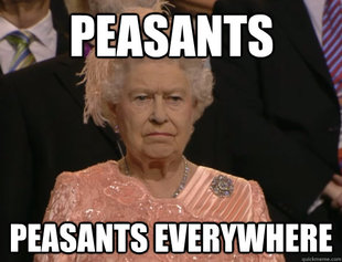 Annoyed Queen