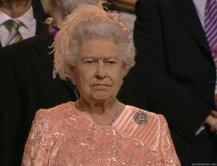 Annoyed Queen