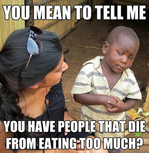 Skeptical Third World Child