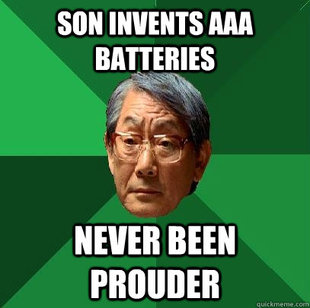 High Expectations Asian Father
