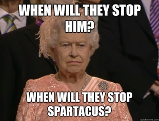 Annoyed Queen