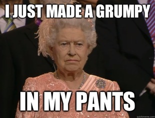 Annoyed Queen