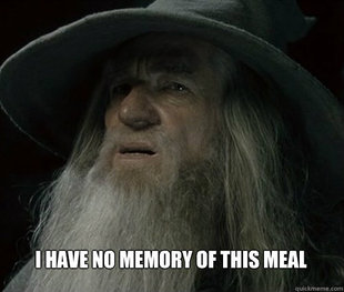 Forgetful Gandalf