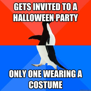 Socially Awesome Awkward Penguin