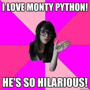 Idiot Nerd Girl
