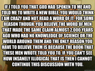 An atheist argument