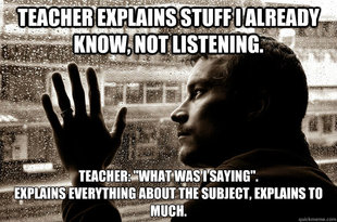 Over-Educated Problems
