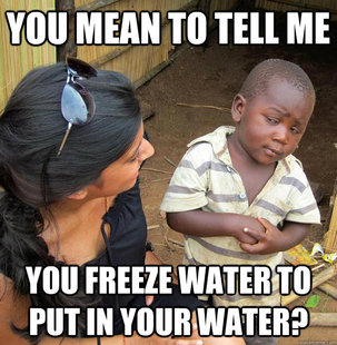 Skeptical Third World Child