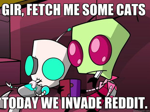 Confused Invader Zim
