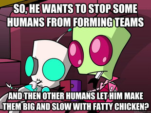 Confused Invader Zim