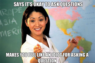 Unhelpful High School Teacher
