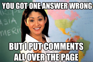 Unhelpful High School Teacher