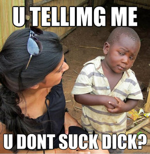 Skeptical Third World Kid