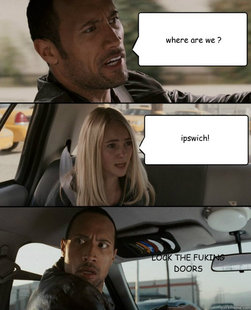 The Rock Driving